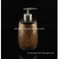 Resin hand soap dispenser with decorative design